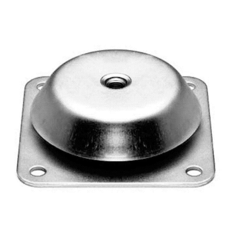 Machinevoet met doorslagbeveiliging Vierkant